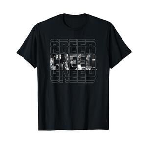 Creed Black White Movie Frames Epic Text Logo T-Shirt